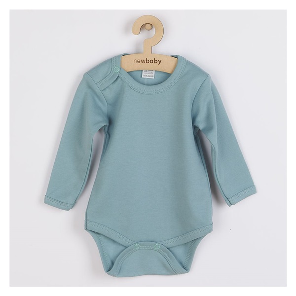 Niemowlęce body New Baby Classic II azorowo niebieskie