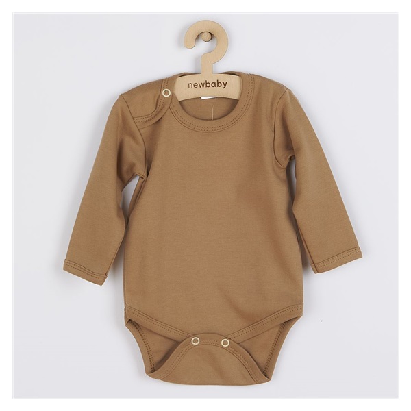 Niemowlęce body New Baby Classic II moccacino