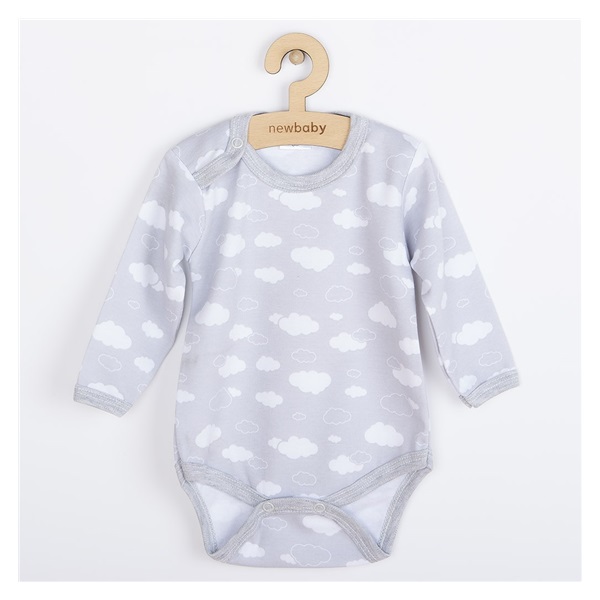 Niemowlęce body New Baby Classic II chmurki