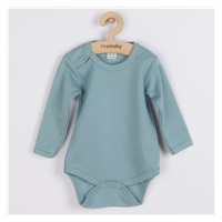 Niemowlęce body New Baby Classic II azorowo niebieskie