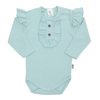 Niemowlęce body New Baby Stripes iceberg