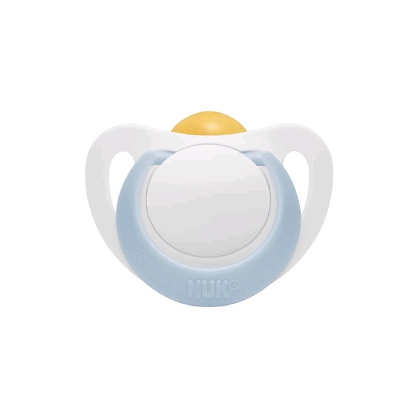 Smoczek lateksowy NUK Star 0-6 miesięcy niebieski