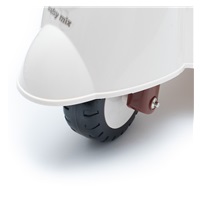 DRUGA JAKOŚĆ Dziecięcy jeździk z dźwiękiem Baby Mix Scooter biały