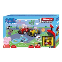 Samochodowy tor wyścigowy Carrera FIRST Peppa Pig - Kids GranPrix 2,4m