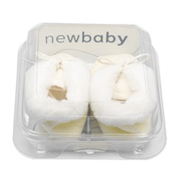 Paputki zimowe niemowlęce New Baby beżowe 0-3 m