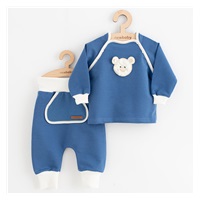 Dziecięce spodnie dresowe i bluza New Baby Sebastian niebieski