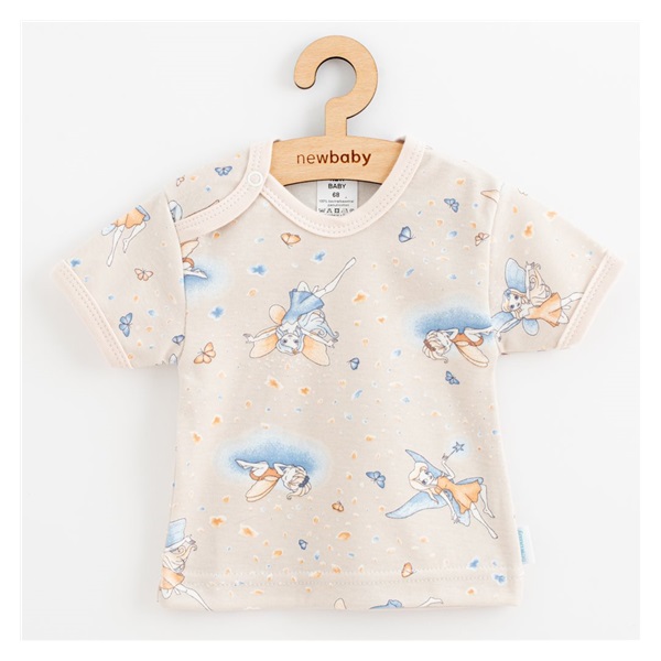 Niemowlęcy T-shirt bawełniany z krótkim rękawem New Baby Wróżka