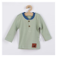 Niemowlęcy bawełniany T-shirt Nicol Ivo zielony