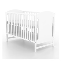 Łóżeczko dla dzieci New Baby MIA białe