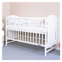 Łóżeczko dla dzieci New Baby MIA białe