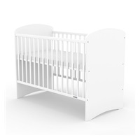 Łóżeczko dla dzieci New Baby LEO białe