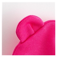 Dziecięca bawełniana czapka New Baby Kids ciemny różowy
