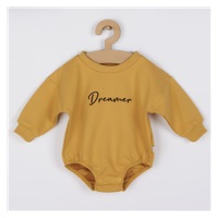 Niemowlęce body dresowe baggy Koala Dreamer mustardowy