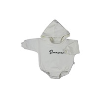 Niemowlęce body dresowe z kapturem baggy Koala Dreamer beżowy