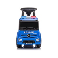Dziecięcy jeździk z dźwiękiem Mercedes Milly Mally POLICE niebieski