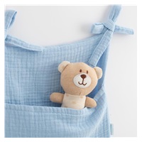 Muślinowy organizer New Baby niebieski