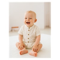 Niemowlęca muślinowa koszula z szortami New Baby Arthur