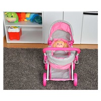 Milly Mally Wózek dla lalek Alice Prestige Pink
