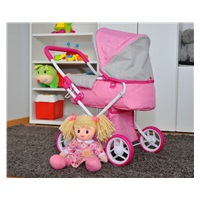 Milly Mally Wózek dla lalek Alice Prestige Pink