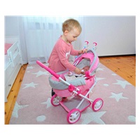 Milly Mally Wózek dla lalek Alice Prestige Pink