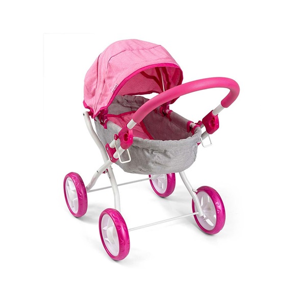 Milly Mally Wózek dla lalek Dori Prestige Pink