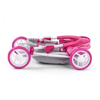 Milly Mally Wózek dla lalek Dori Prestige Pink