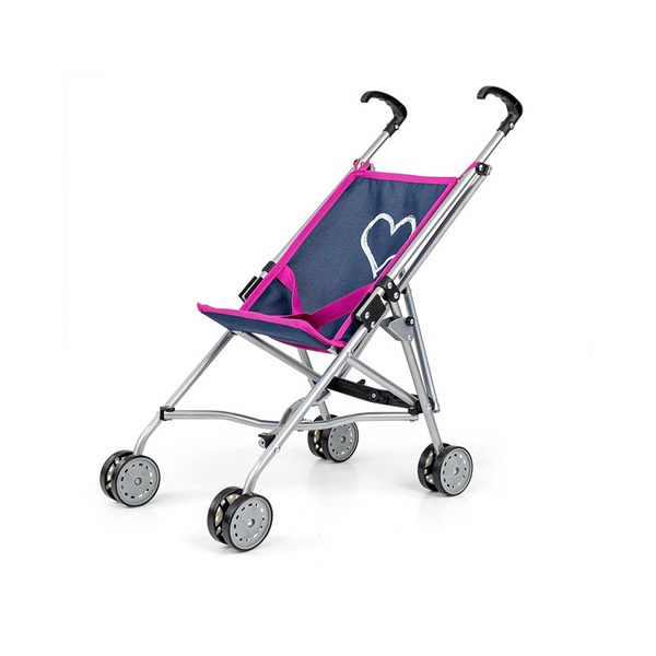 Wózek dla lalek Milly Mally Julia Prestige Navy