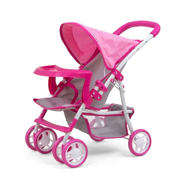 Milly Mally Wózek dla lalek Kate Prestige Pink