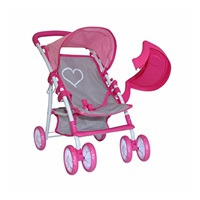 Milly Mally Wózek dla lalek Kate Prestige Pink