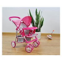 Milly Mally Wózek dla lalek Kate Prestige Pink