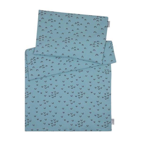 Bawełniany komplet do łóżeczka Belisima Soft 90/120 blue