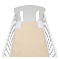 2-częściowa pościel New Baby Colours 90/120 cm beige