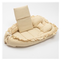 Gniazdo z kołderką dla dziecka New Baby Colours beige