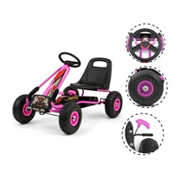 DRUGA JAKOŚĆ Dziecięcy Gokart na pedały Milly Mally Thor różowy