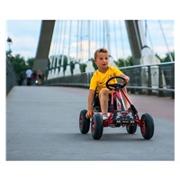 DRUGA JAKOŚĆ Dziecięcy Gokart na pedały Milly Mally Thor różowy