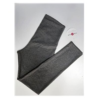 Legginsy ciążowe z wysokim pasem milk & love szary melanż