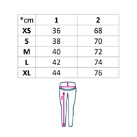 Legginsy ciążowe z wysokim pasem milk & love szary melanż