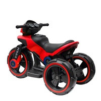 Motocykl na akumulator dla dzieci Baby Mix POLICE czerwony (uszkodzone opakowanie)