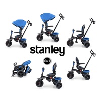 Rowerek Trójkołowy 6w1 Milly Mally Stanley navy-black