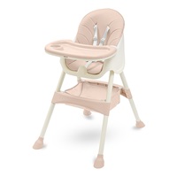 Krzesełko do karmienia Baby Mix Nora dusty pink