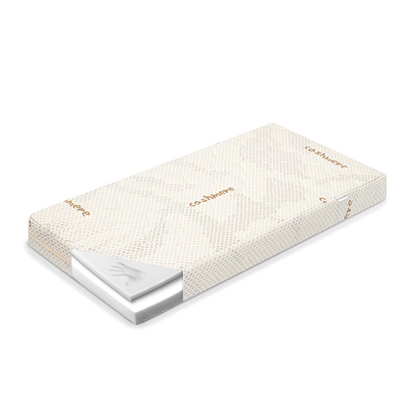 Dziecięcy materac New Baby CLASSY 120x60x11 cm Visco-pianka Cashmere