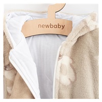 Niemowlęca Wellsoft żimowa bluza z kapturem New Baby Polar Bear