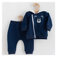 Niemowlęce spodnie dresowe i bluza New Baby Animals Bear granatowy