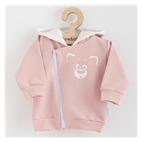 Niemowlęce spodnie dresowe i bluza New Baby Animals Bear old pink