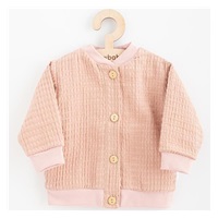 Kaftanik muślinowy dla niemowląt New Baby Comfort clothes różowy