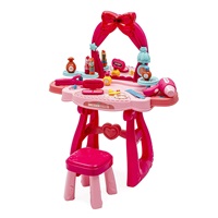 Dziecięca toaletka z muzyką i krzesełko do karmienia BABY MIX