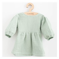 Sukienka muślinowa dla niemowląt New Baby Comfort clothes szałwa