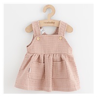 Spódniczka muślinowa dla niemowląt New Baby Comfort clothes różowy
