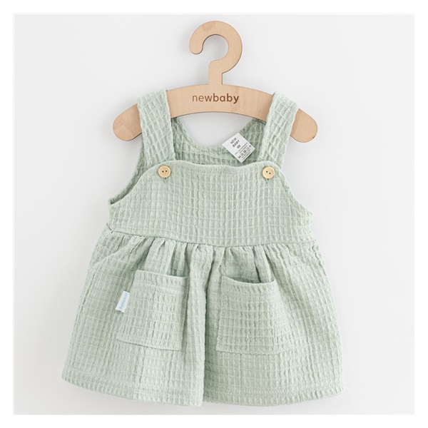 Spódniczka muślinowa dla niemowląt New Baby Comfort clothes szałwa