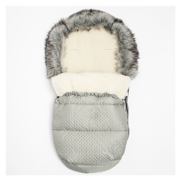 Zimowy śpiworek New Baby Lux Wool grey